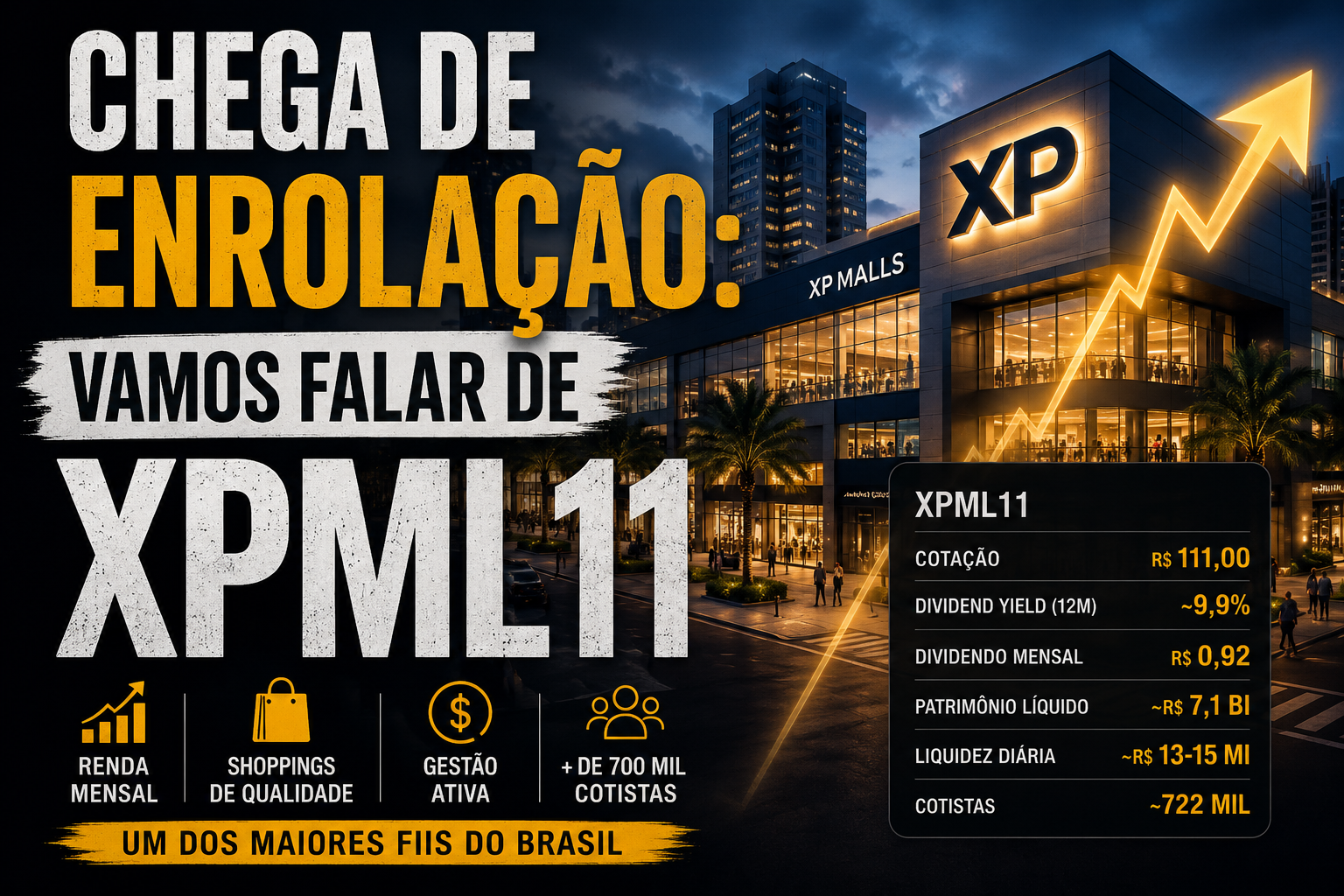 Chega de enrolação, vamos falar de XPML11