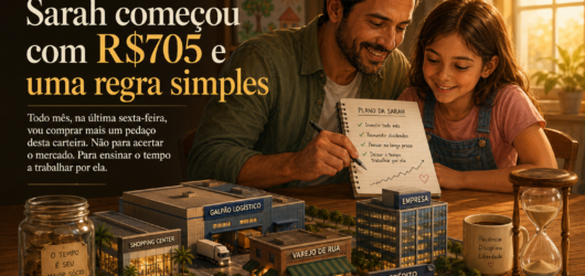 O futuro da Sarah começou com R$705 e uma regra simples