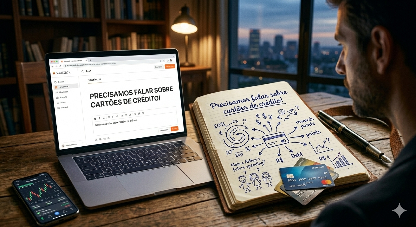 Precisamos falar sobre cartões de crédito!