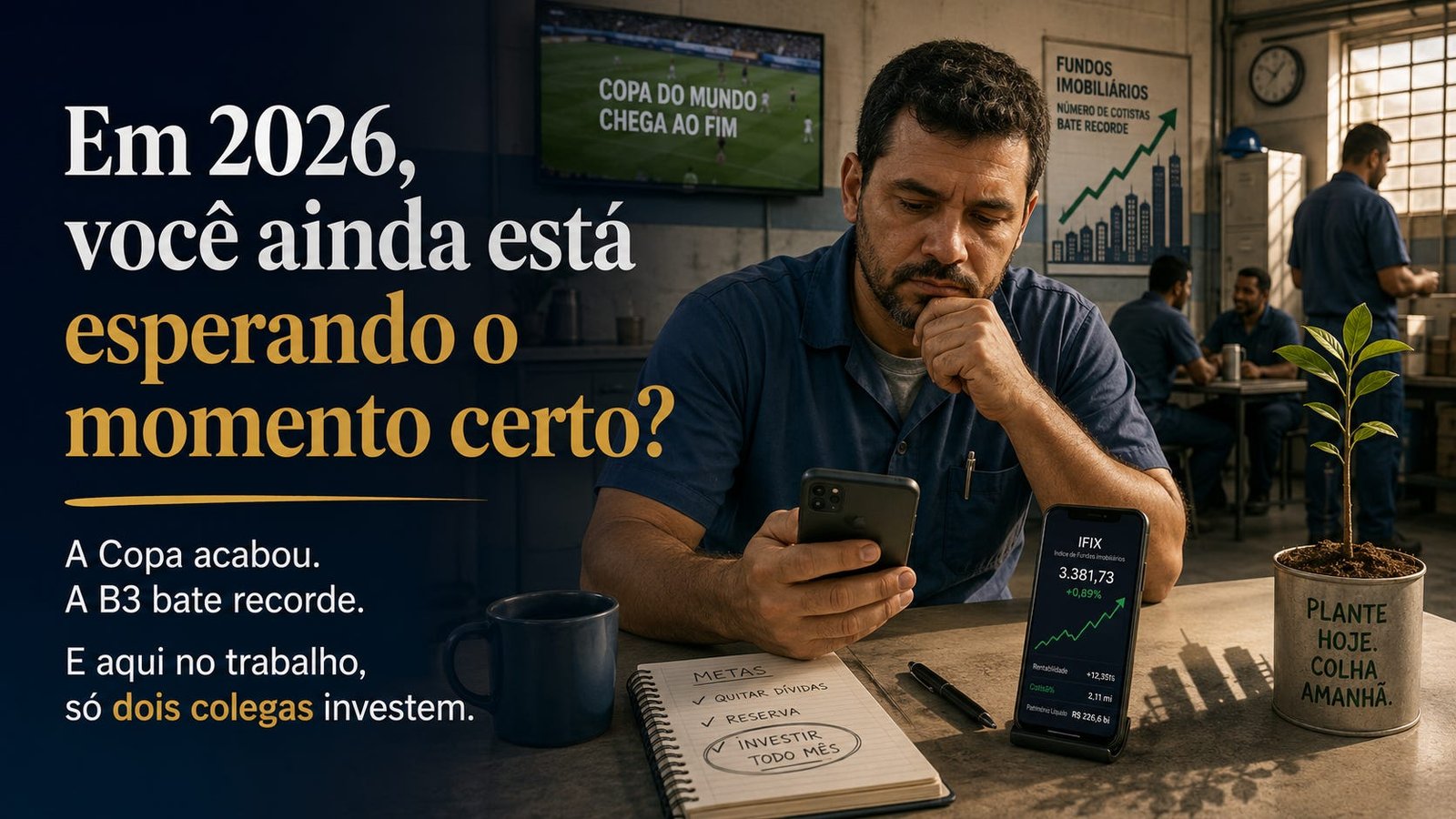 Em 2026, você ainda está esperando o momento certo?