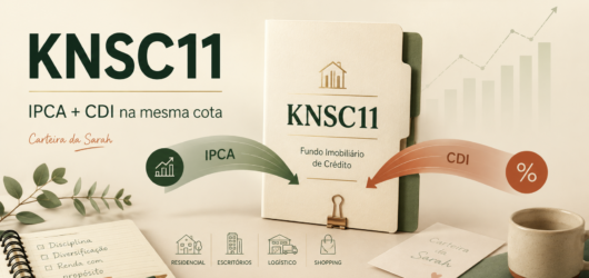 KNSC11: por que coloquei IPCA e CDI na mesma cota da Sarah
