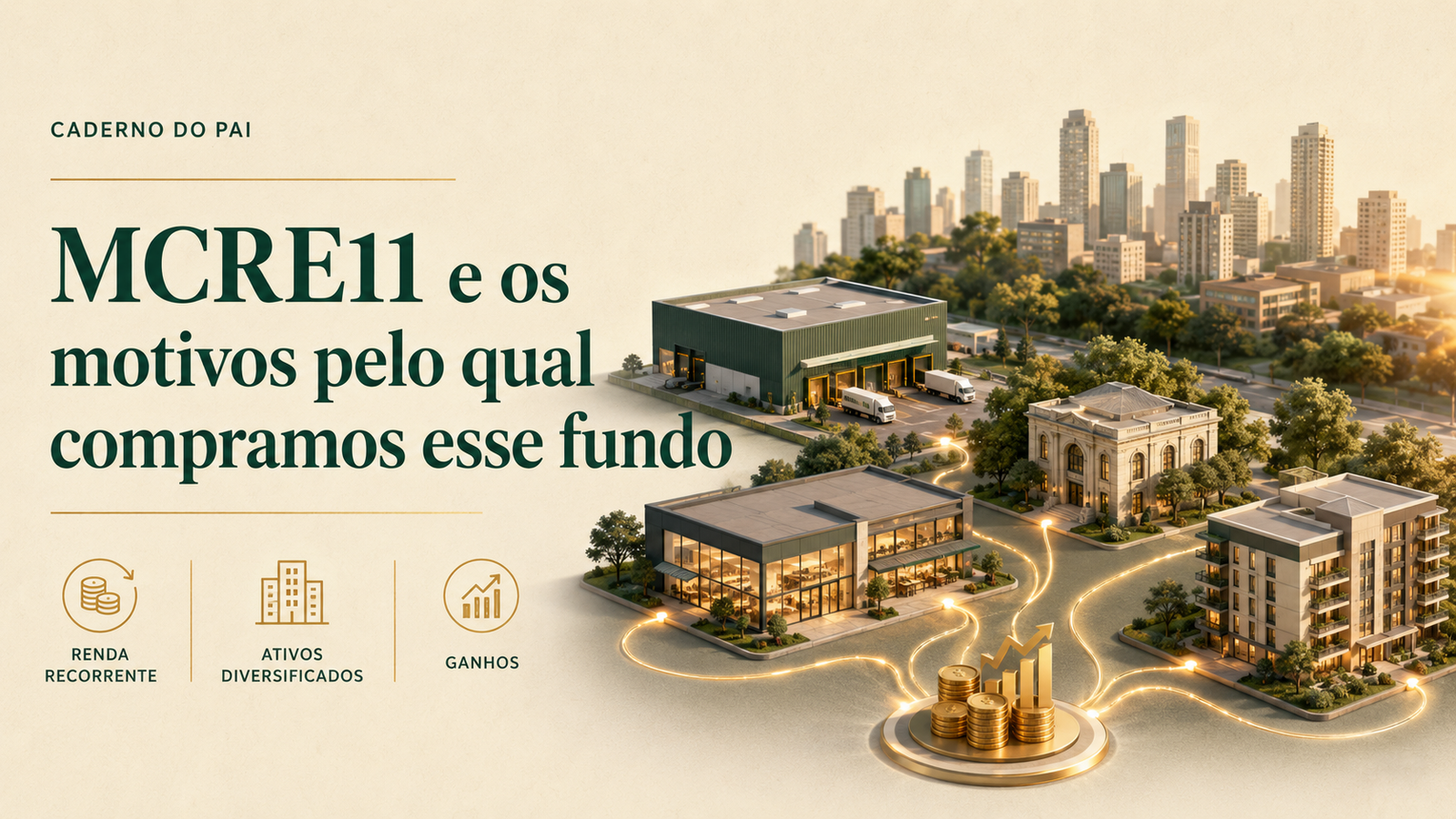 MCRE11 e os motivos pelo qual compramos esse fundo