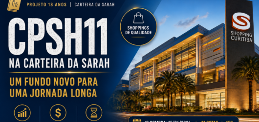 CPSH11 na carteira da Sarah, um fundo novo para uma jornada tão longa