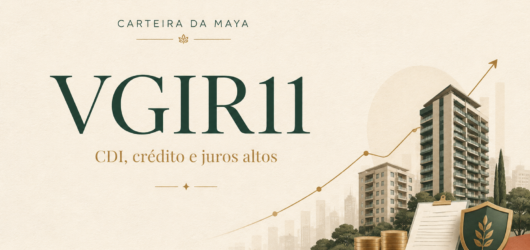 VGIR11: por que coloquei um fundo de CDI na carteira da Maya